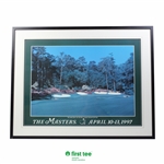 1997 The Masters Tournament The Azalea Hole - 13th at Augusta National GC Poster - Framed