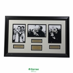 Gary Player Only Man to Win the Open Championship in Three Different Decades Display - Framed