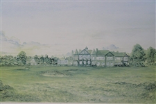 Ltd Ed Royal Lytham & St. Annes Print by Bill Waugh #1027/1988 - Framed