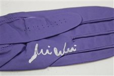 Mickelson, Lyle, Scott & Five (5) other Masters Champions Signed Golf Gloves JSA ALOA