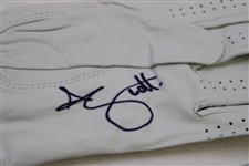 Mickelson, Lyle, Scott & Five (5) other Masters Champions Signed Golf Gloves JSA ALOA