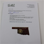 Oklahoma Boys State American Legion Pin - Danny Edwards