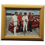 Rick Mears & Danny Sullivan Signed Racing Photo - Danny Edwards Collection JSA ALOA