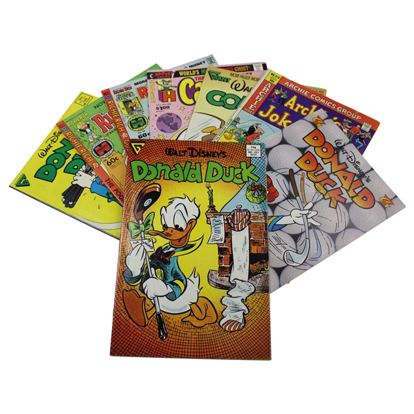Lot of Eight (8) 1980s & 1990s Comics Including Donald Duck