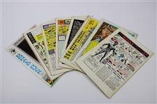 Lot of Eight (8) 1970s & 1980s Comics Including Walt Disney Comics And Stories
