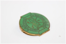 1953 PGA Championship at Birmingham CC Contestant Badge - Walter Burkemo Winner