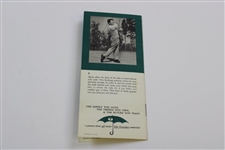 Jack Burke Signed '8 Ways To 80 (or better)' Pamphlet JSA ALOA