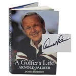 Arnold Palmer Signed A Golfers Life Book by Arnold Palmer w/James Dodson - Hardcover JSA ALOA