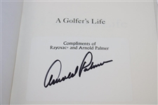 Arnold Palmer Signed 'A Golfers Life' Book by Arnold Palmer w/James Dodson - Hardcover JSA ALOA