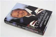 Arnold Palmer Signed 'A Golfers Life' Book by Arnold Palmer w/James Dodson - Hardcover JSA ALOA
