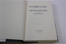 Arnold Palmer Signed 'A Golfers Life' Book by Arnold Palmer w/James Dodson - Hardcover JSA ALOA