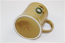 Classic 'Straight Down the Middle' Porcelain Mug - 19th Hole - Wade 