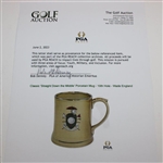 Classic 'Straight Down the Middle' Porcelain Mug - 19th Hole - Wade 