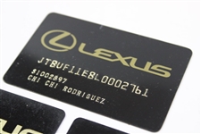 Chi Chi Rodriguez's Four (4) Lexus Cares Tournament Credit Cards