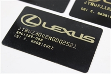 Chi Chi Rodriguez's Four (4) Lexus Cares Tournament Credit Cards