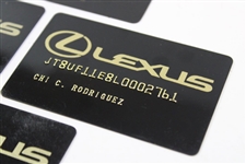 Chi Chi Rodriguez's Four (4) Lexus Cares Tournament Credit Cards
