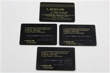 Chi Chi Rodriguez's Four (4) Lexus Cares Tournament Credit Cards