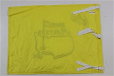 Ben Crenshaw Signed 2008 Masters Embroidered Flag with '1984 & 1995' JSA ALOA