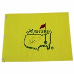Ian Woosnam Signed Undated Masters Embroidered Flag JSA ALOA