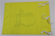 Ian Woosnam Signed Undated Masters Embroidered Flag JSA ALOA