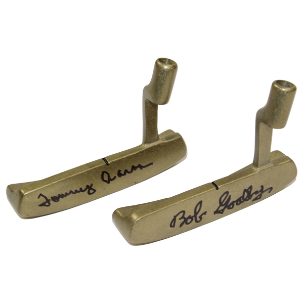 Bob Goalby & Tommy Aaron Signed C.A.T. Golf Putter Heads JSA ALOA