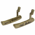 Bob Goalby & Tommy Aaron Signed C.A.T. Golf Putter Heads JSA ALOA