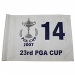 2007 PGA Cup Tournament Flown Hole #14 Flag