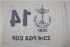2007 PGA Cup Tournament Flown Hole #14 Flag