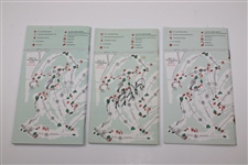 Six (6) Masters Champs Signed Masters Tournament Record Books & Spec Guides JSA ALOA
