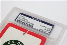 Champion Lee Janzen Signed 1993 US Open at Baltusrol Ticket PSA #83833819