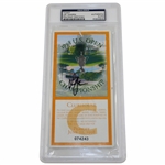 Champion Lee Janzen Signed 1998 US Open at The Olympic Club Ticket PSA #83833835