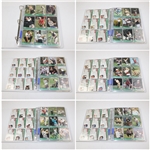Signed Near Complete Set of 1991 PGA Tour Pro Set Cards in Binder JSA ALOA
