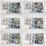 Signed Near Complete Set of 1991 PGA Tour Pro Set Cards in Binder JSA ALOA