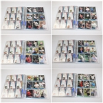 Signed Near Complete Set of 1991 PGA Tour Pro Set Cards in Binder JSA ALOA