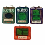 1991, 1992, 1993 & 1994 Masters Tournament SERIES Hologram Badges