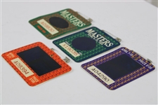 1991, 1992, 1993 & 1994 Masters Tournament SERIES Hologram Badges