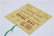 1963 Sam Snead Golf Clinic & Exhibition Match at Prairie Dunes Ticket #425