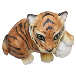 1998 Tiger Woods Foundation Presents “Tiger On The 18th Hole Boehm Porcelain Tiger