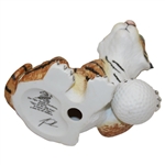1998 Tiger Woods Foundation Presents “Tiger On The 18th Hole Boehm Porcelain Tiger