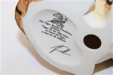 1998 Tiger Woods Foundation Presents “Tiger On The 18th Hole Boehm Porcelain Tiger