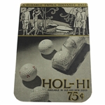Vintage Hol-Hi Extra Distance Golf Ball Advertising Sign Stand Up