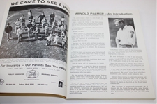 1971 Arnold Palmer Golf Exhibition Program Book & Ticket