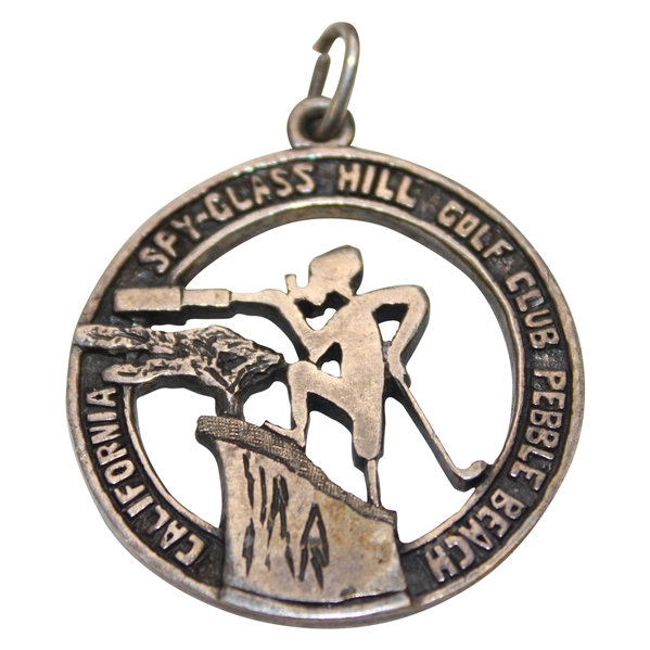 1977 Spy Glass Hill Golf Club Sterling Runner Up Golf Medal 