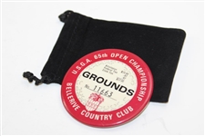 1965 US Open Championship at Bellerive CC Grounds Badge #11663 - Player Grand Slam