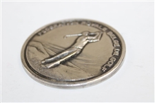1973 Federation Royale Belge De Golf, Coupe D E Belbique Silver Golf Medallion