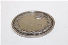1973 Federation Royale Belge De Golf, Coupe D E Belbique Silver Golf Medallion