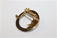 1968 Bob Hope Desert Classic Sterling & Gold Golf Pin