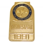1991 PGA Championship at Crooked Stick Contestants Badge/Clip