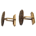 1958 The Ike Championship Round Golf Ball Cufflinks Sponsored by The News
