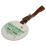 Peter Butler's 1968 Masters Tournament Contestant Bag Tag